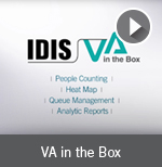 Video: IDIS VA in the Box analytics